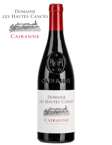 Cairanne rouge Domaine Les Hautes Cances 2021